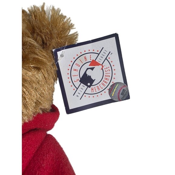 Philadelphia Phillies Plush Teddy Bear Red Hoodie MLB Genuine Merchandise - Picture 4 of 8